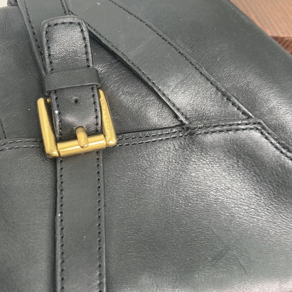 LIKE NEW BLACK COACH BOOTIES ALL LEATHER WELL MADE MINT CONDITION - Picture 8 of 8